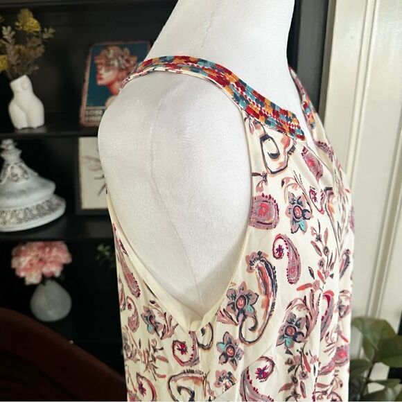 Savannah Jane Sticking Together Paisley Dress Size M - Picture 7 of 14